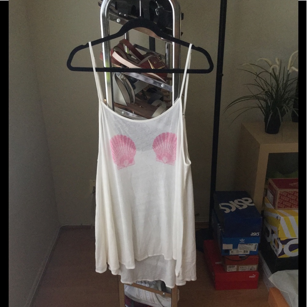 Wildfox Swim High Low Coverup
